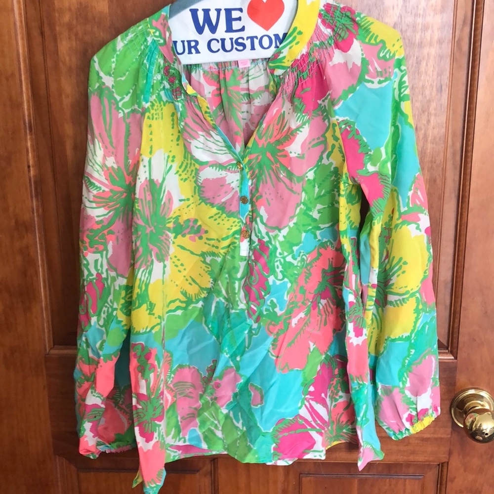 Lily Pulitzer Silk Blouse